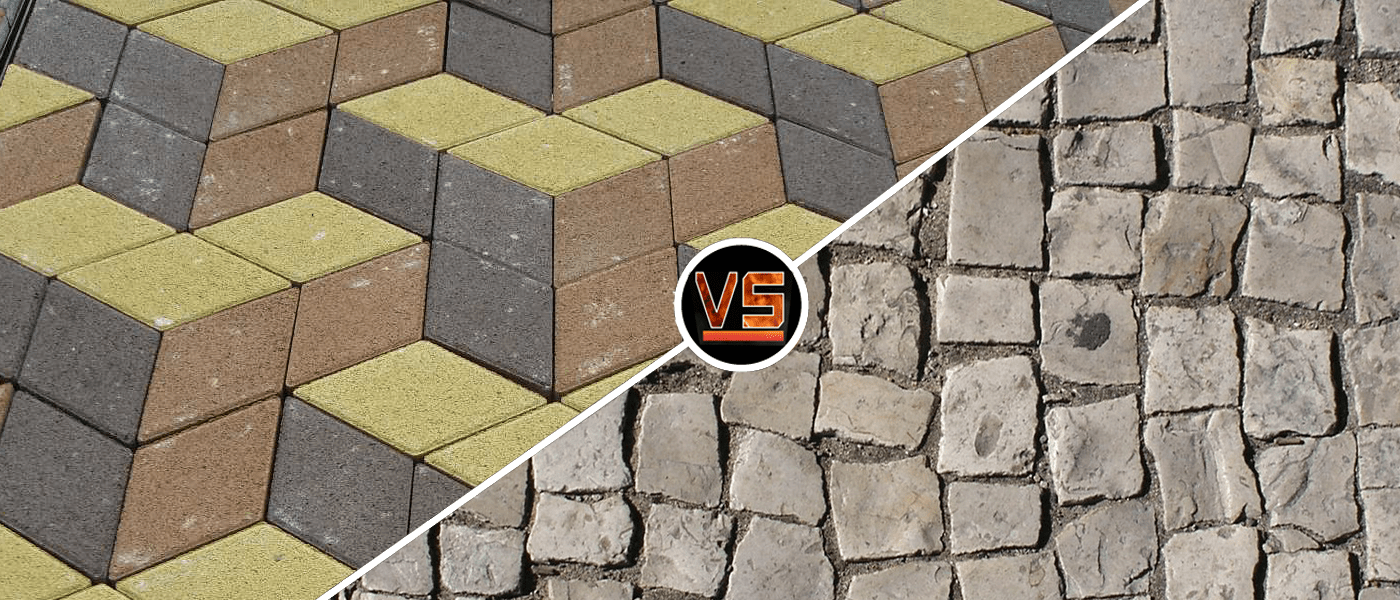 Тротуарная плитки или брусчатка