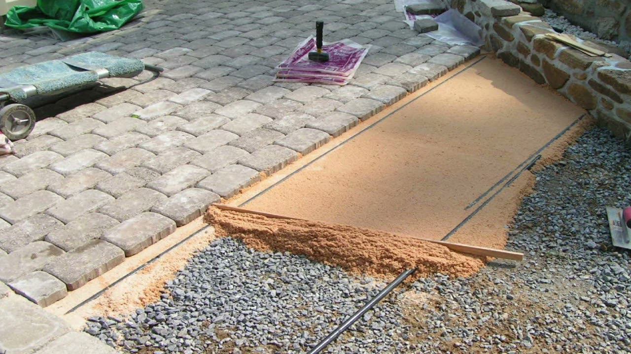 Укладка тротуарной плитки